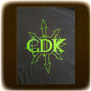 Green on Black CDK “Chaos” T-Shirt