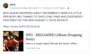 NFG Album Reloaded Dropping Soon