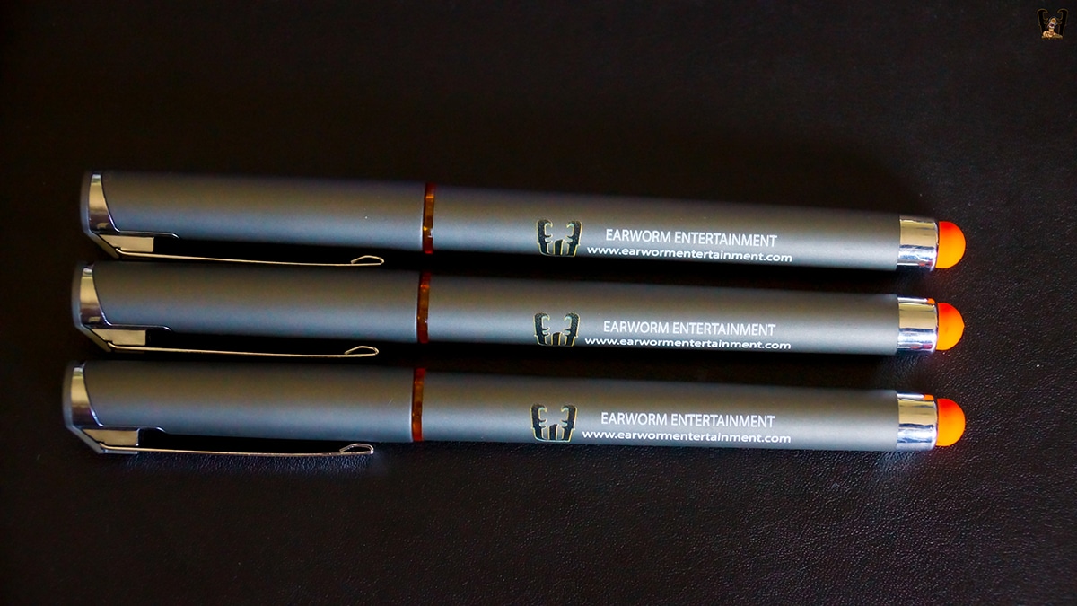 Earworm Gel Pen with Stylus - Image 3